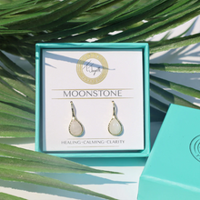 Load image into Gallery viewer, Moonstone Earrings- TJazelle