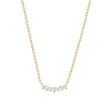 Load image into Gallery viewer, Sprinkle Necklace in Cubic Zirconia - Chloe &amp; Lois