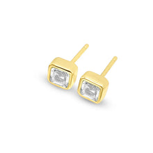 Load image into Gallery viewer, Asscher Studs - Chloe &amp; Lois