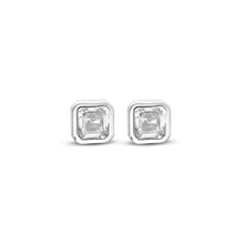 Load image into Gallery viewer, Asscher Studs - Chloe &amp; Lois