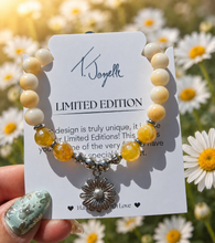 Load image into Gallery viewer, Daisy Silver Charm Bracelet- Marie's 2026 TJazelle Exclusive