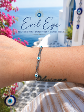Load image into Gallery viewer, Lucky Evil Eye Cuff Bracelet