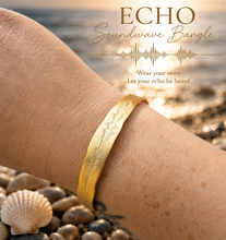 Load image into Gallery viewer, Echo Cuff: "You are capable of brave and magnificent things"