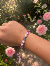 Load image into Gallery viewer, "Spello" Pink Agate &amp; Pink Floral Moments Exclusive - TJazelle