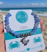 Load image into Gallery viewer, Crab Charm Bracelet - TJazelle HELP