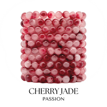 Load image into Gallery viewer, "Passion" Cherry Jade Stacker - TJazelle