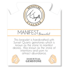 Load image into Gallery viewer, Manifest Sunset Quartz Stacker - TJazelle