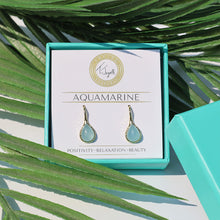 Load image into Gallery viewer, Aquamarine Earrings - TJazelle