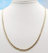 Load image into Gallery viewer, 18” Flat Mariner Link Chain  - 14K Yellow Gold