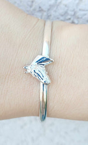 Horse - Sterling Silver Bangle