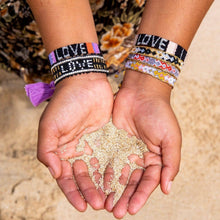 Load image into Gallery viewer, Rose Quartz - Bali Friendship Bracelet