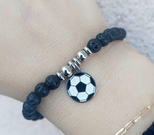 Load image into Gallery viewer, Soccer Charm Bracelet -  TJazelle HELP Collection