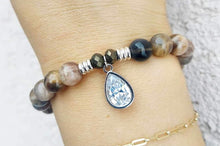 Load image into Gallery viewer, "Inner Beauty" Silver Charm Bracelet - TJazelle