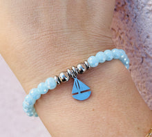 Load image into Gallery viewer, Sailboat Charm - TJazelle HELP Collection