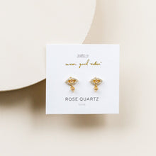 Load image into Gallery viewer, Evil Eye Drop Earrings - Gold Plated