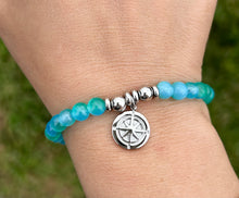 Load image into Gallery viewer, Compass Rose Charm Bracelet - TJazelle HELP Collection