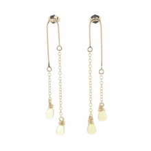 Load image into Gallery viewer, Opal Rayne Drop Earrings - Lotus Jewelry