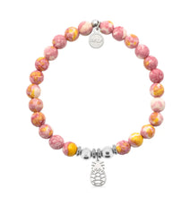 Load image into Gallery viewer, Pineapple Cut-Out Charm Bracelet - TJazelle H.E.L.P Collection