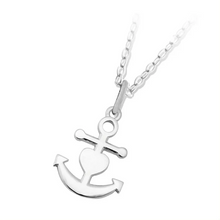 Load image into Gallery viewer, Faith. Hope. Love Sterling Silver Charm Necklace  - TJazelle