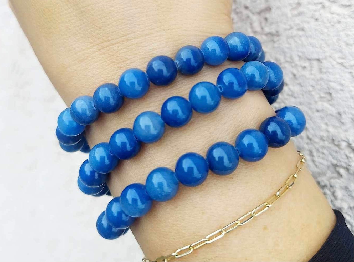 Blue Aventurine Bracelet | Spirit Connexions Gemstone Bracelets