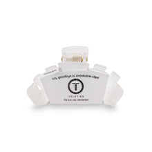 Load image into Gallery viewer, “Coconut White” Classic Tiny Hair Clip