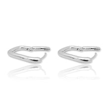 Load image into Gallery viewer, Thick Rectangle Hoop Earrings