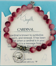 Load image into Gallery viewer, Cardinal Beaded Bracelet - TJazelle