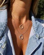 Load image into Gallery viewer, Good Karma Silver Charm Necklace - TJazelle