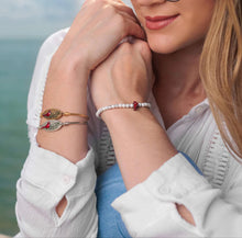 Load image into Gallery viewer, Forever Cardinal Bangle Bracelet - Luca and Danni