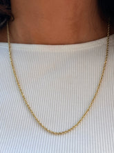 Load image into Gallery viewer, 20” Rope Chain - 14K Yellow Gold