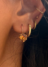 Load image into Gallery viewer, Alex and Ani Crystal Therapy Earrings - Hyacinth