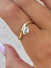 Load image into Gallery viewer, .35 Carat Marquise East West Lab Diamond Ring - 14K Gold
