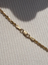 Load image into Gallery viewer, 20" Solid Rope Chain - 14K Yellow Gold