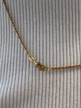 Load image into Gallery viewer, 20" Thin Rope Chain - 14K Yellow Gold