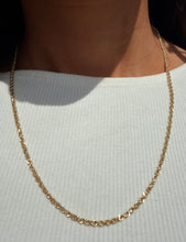 Load image into Gallery viewer, 20" Solid Rope Chain - 14K Yellow Gold