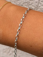 Load image into Gallery viewer, Open Link Bracelet- 14K White Gold