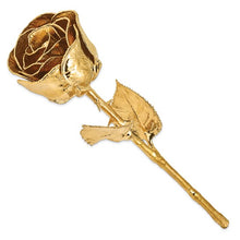 Load image into Gallery viewer, 24k Gold Dipped Real Rose