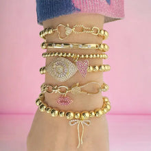 Load image into Gallery viewer, Gianna CZ Bar Bracelet- Love Lisa