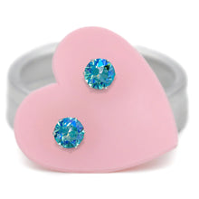 Load image into Gallery viewer, Glacier Micro Mini Bling Sterling Silver Stud Earrings - JoJoLovesYou