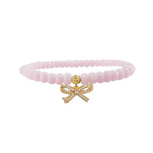 Load image into Gallery viewer, Harper Pretty CZ Bow Bracelet- Love Lisa