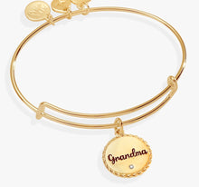 Load image into Gallery viewer, Grandma Charm Bangle- Alex And Ani