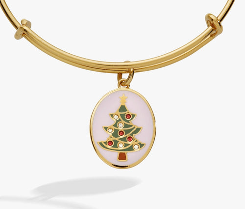 Have A Tree-mendous Christmas' Charm Bangle - Alex and Ani
