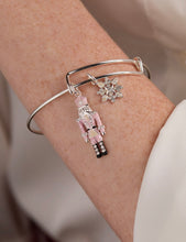 Load image into Gallery viewer, Nutcracker &amp; Snowflake Charm Bangle - Alex And Ani