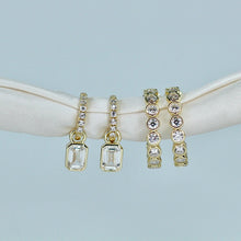 Load image into Gallery viewer, Mini Cushion Hoops - Chloe + Lois