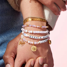 Load image into Gallery viewer, Moon &amp; Back - Little Words Project Bracelet