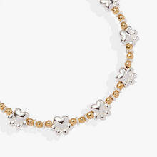 Load image into Gallery viewer, Paw Print Beaded Dog Bangle - Alex And Ani