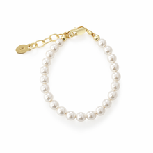 Load image into Gallery viewer, Audrey - Sterling Silver Pearl Baby &amp; Children’s Bracelet