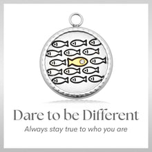 Load image into Gallery viewer, "Dare to Be Different" Infinite Steel Charm Bracelet - TJazelle