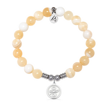 Load image into Gallery viewer, "New Beginnings" Infinite Steel Charm Bracelet - TJazelle