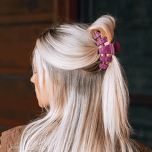 Load image into Gallery viewer, Classic Mulberry Claw Clip- Teleties